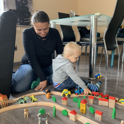 gemeinsam mit Anna bauen